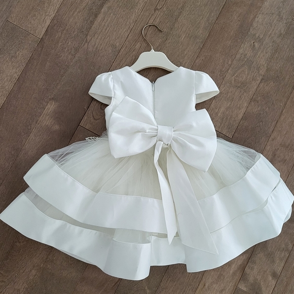 Baptism Girl Dress - 12M - Picture 4 of 5